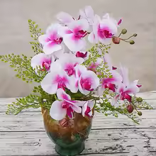 Spring Butterfly Orchid PU Real Touch Artificial Flowers