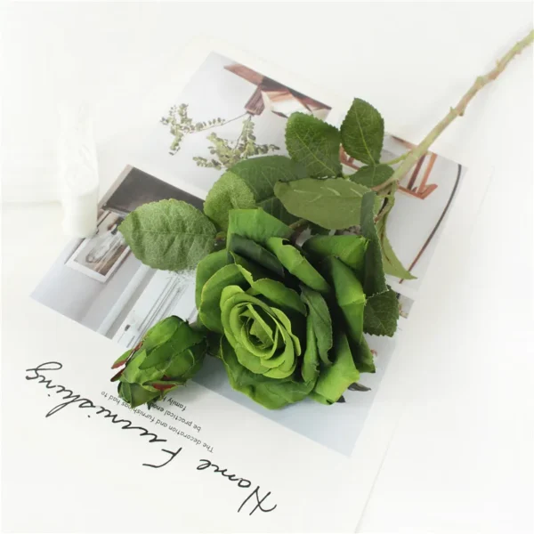 Real Touch Silk Roses for Weddings & Christmas Decor - Image 18