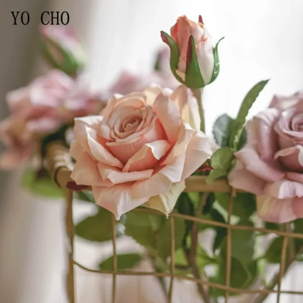 Real Touch Silk Roses for Weddings & Christmas Decor - Image 6