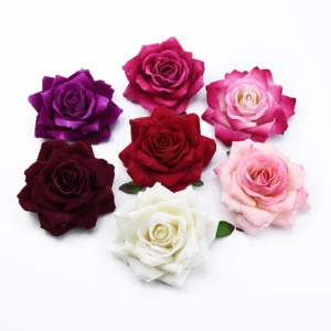 50PCS Artificial Silk Roses – Birthday Party Decor