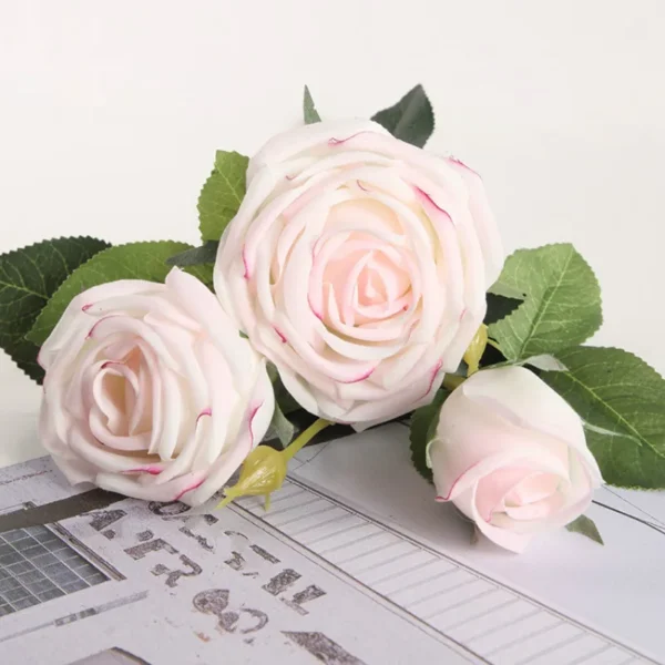 Luxury Real Touch Rose Bouquet – Wedding & Home Decor - Image 7