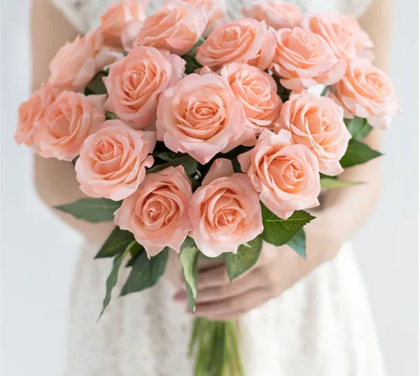 Buy 11pcs Real Touch Artificial Rose Bouquet – Home & Events in UK, London