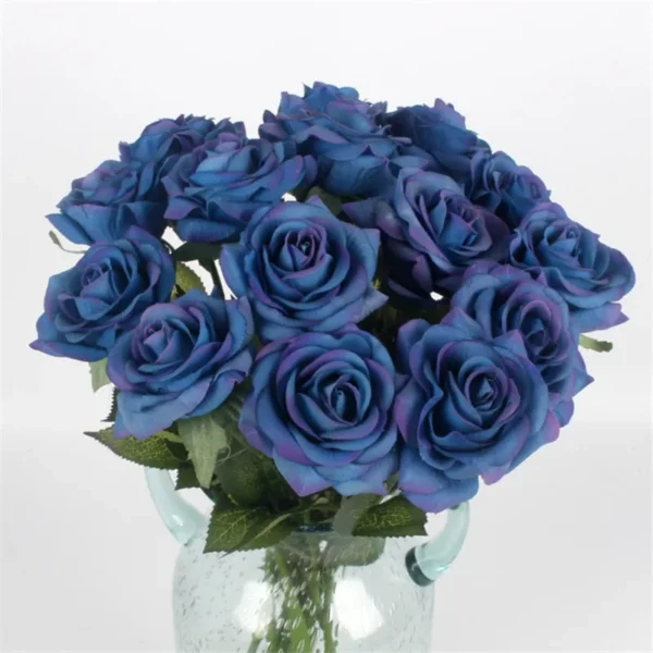 11pcs Real Touch Artificial Rose Bouquet – Home & Events - Image 19