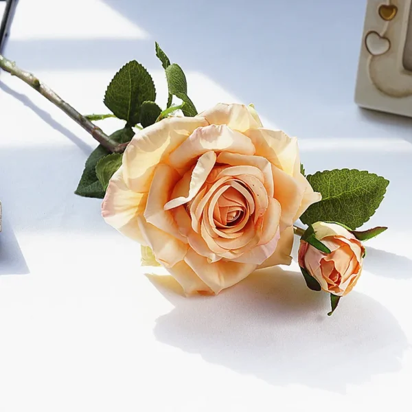 Real Touch Silk Roses for Weddings & Christmas Decor - Image 21