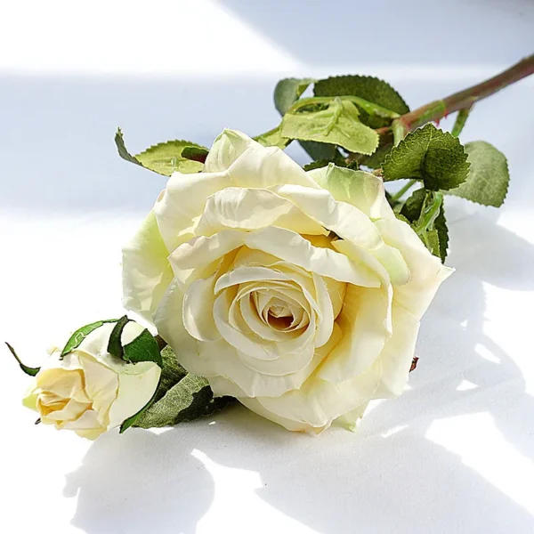 Real Touch Silk Roses for Weddings & Christmas Decor - Image 19