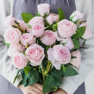 Buy Luxury Real Touch Rose Bouquet – Wedding & Home Decor in UK, London