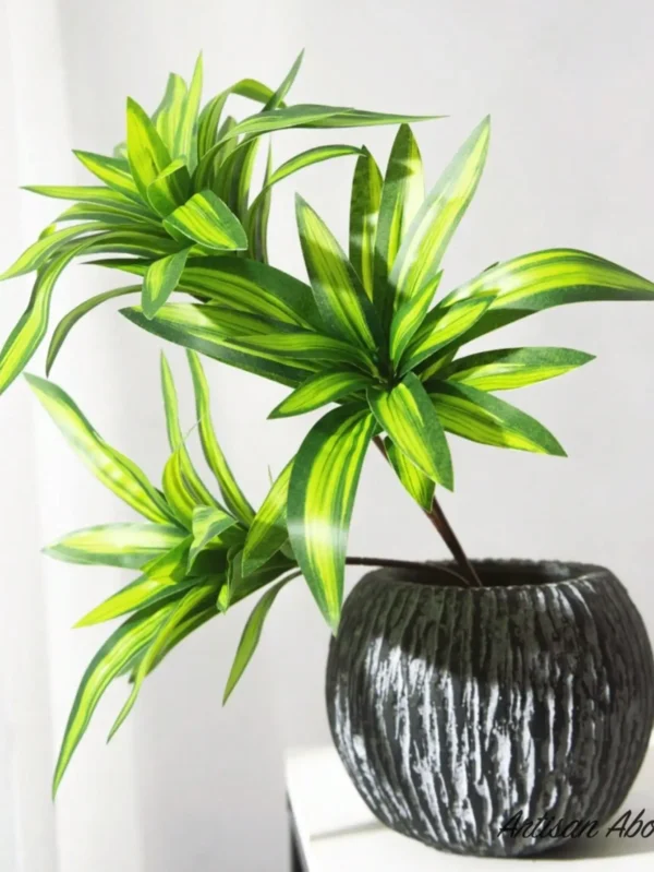 Simple Yellow Faux Plant – Baby Shower Decoration - Image 4