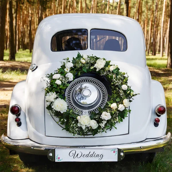 Wet Floral Foam Wreath for Wedding & Celebration Crafts - Image 5