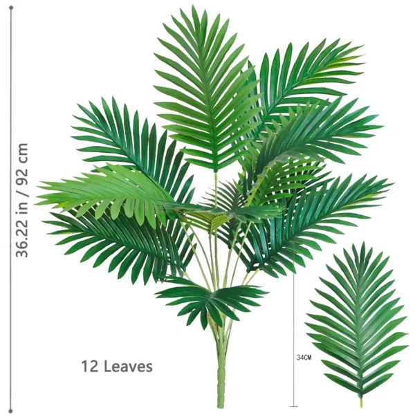 66-125cm Artificial Palm Tree for Home & Garden Decor - Image 11