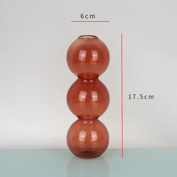 Modern Glass Vase – Nordic Home Decor Flower Pot - Image 8