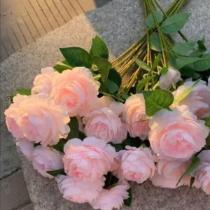 Congratulations Peony Bouquet – Artificial Silk Flowers