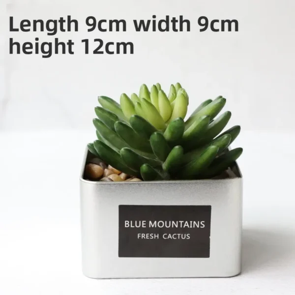 Nordic Faux Succulent Plant Set – Home & Garden Decor - Image 26
