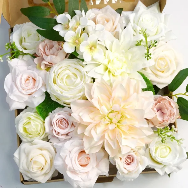 YeeNanee Autumn Terracotta Artificial Flowers Set - Image 24