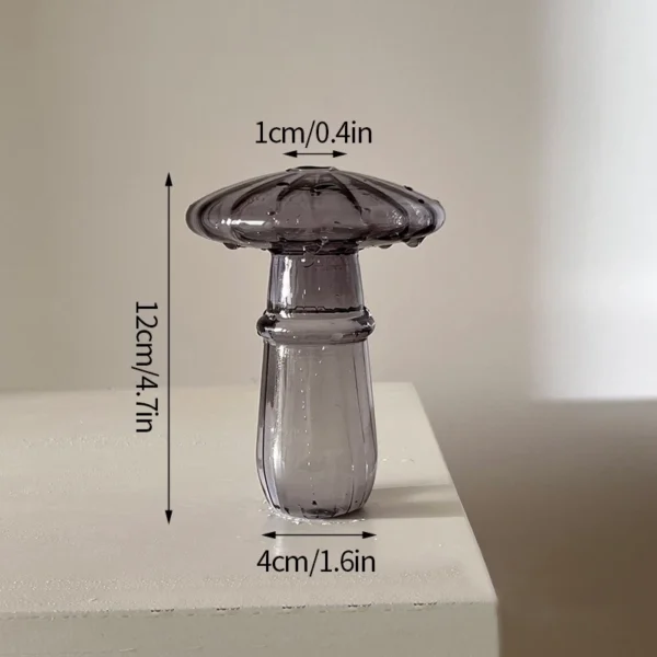 Clear Glass Bud Vase – Mini Hydroponic Wedding Decor - Image 15