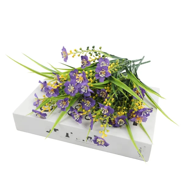 Summer Artificial Flowers Bouquet – UV Resistant Decor - Image 9