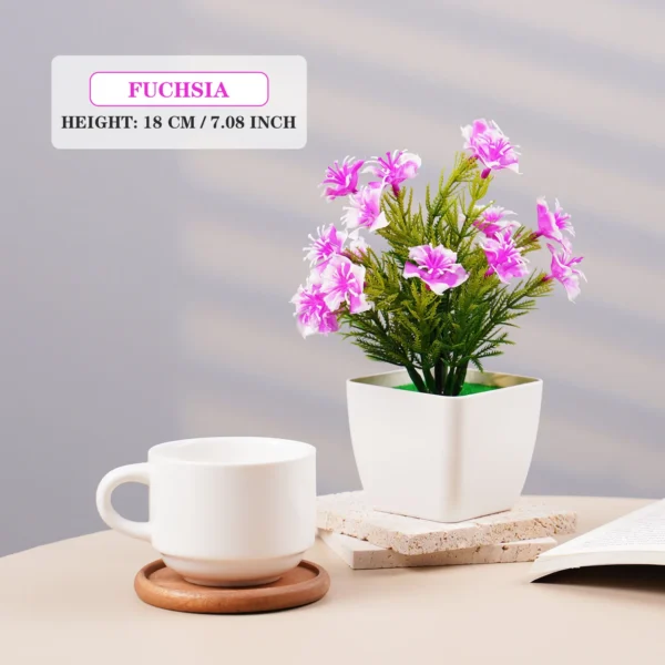 Uflower Artificial Bonsai Flowers – Anniversary Decor - Image 8