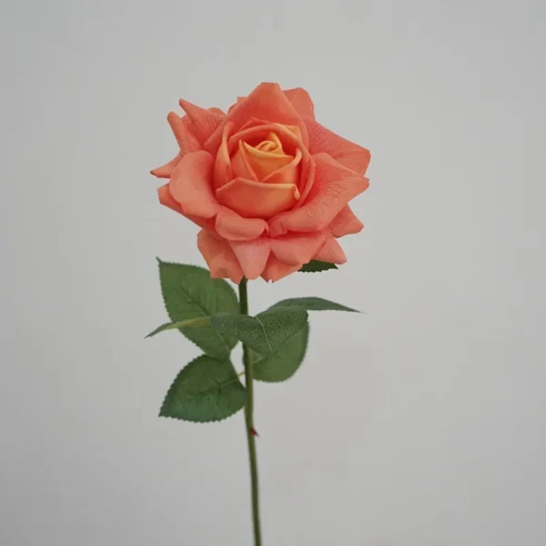 Artificial Roses Bouquet – 5Pcs Real Touch Flowers - Image 17