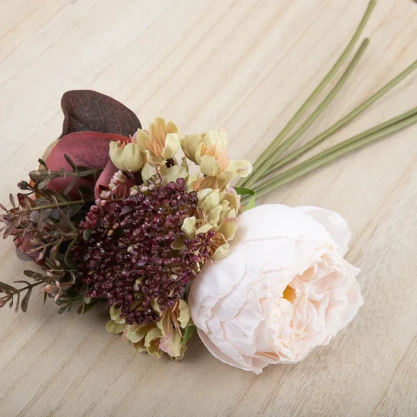Artificial Silk Peony Bouquet – Wedding & Home Decor - Image 10