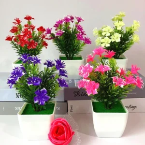 Uflower Artificial Bonsai Flowers – Anniversary Decor