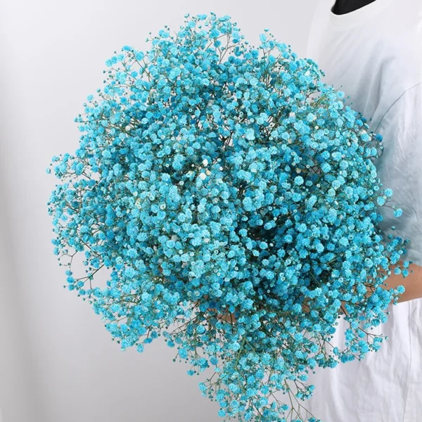 Pink Beige Dried Baby’s Breath Bouquet – Home & Wedding - Image 7