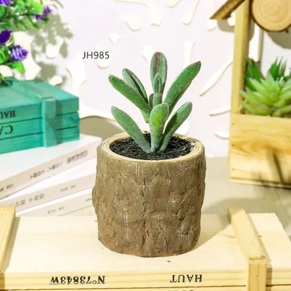 Artificial Bonsai Succulent Plant with Pot – Home & Office - Image 6