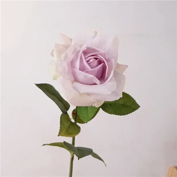 Artificial Roses Bouquet – 5Pcs Real Touch Flowers - Image 12