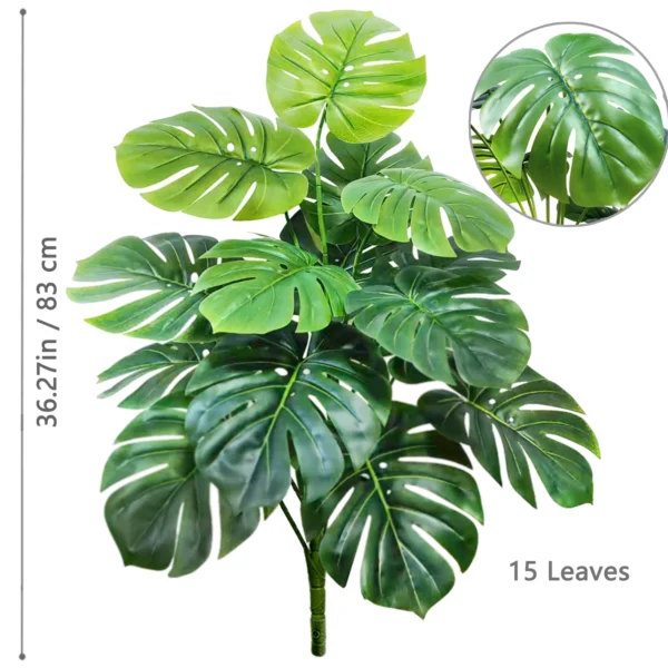 40-100cm Artificial Monstera Tree – Indoor Home & Office Decor - Image 21