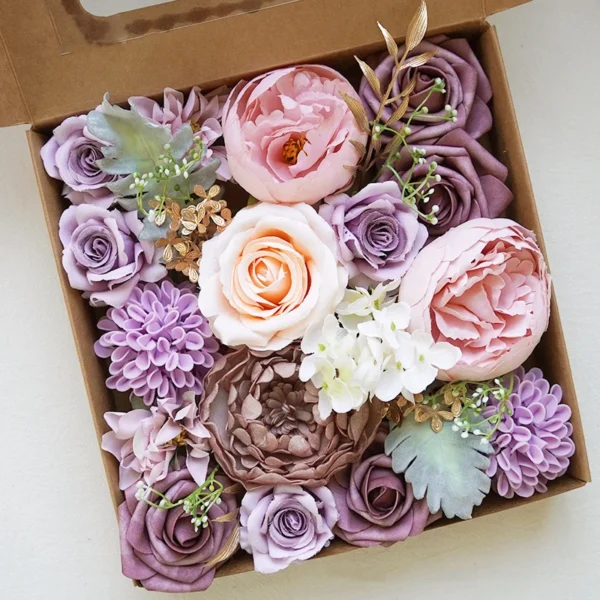 YeeNanee Autumn Terracotta Artificial Flowers Set - Image 20