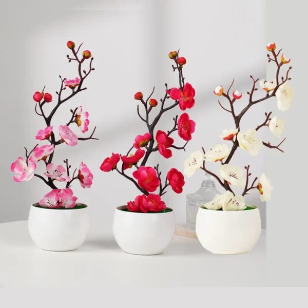 30cm Artificial Cherry Blossom Tree – Winter Flowers