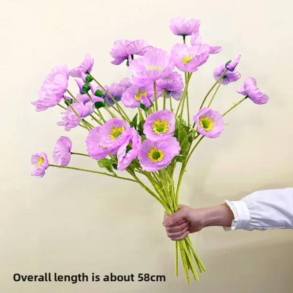 Summer Silk Bouquet – Artificial Flowers for Home Decor - Image 22