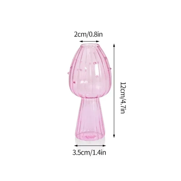 Clear Glass Bud Vase – Mini Hydroponic Wedding Decor - Image 22
