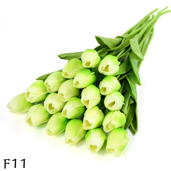 Artificial PU Tulip Bouquet – 5/10pcs Real Touch Flowers - Image 19