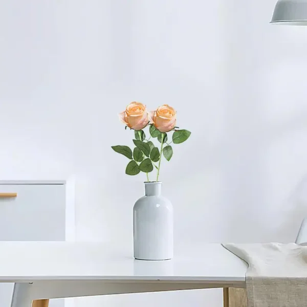 Artificial Rose Branch – Elegant Congrats Decoration - Image 4