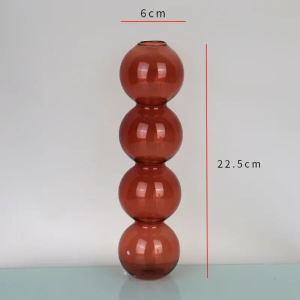 Modern Glass Vase – Nordic Home Decor Flower Pot - Image 13