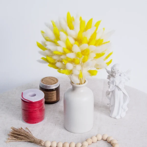 Real Bunny Tails Dried Flowers 60 Stems Pampas Bouquet - Image 19