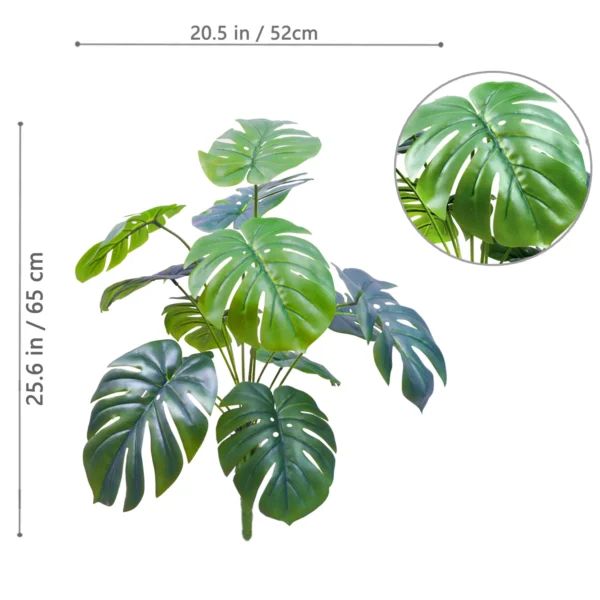 40-100cm Artificial Monstera Tree – Indoor Home & Office Decor - Image 14