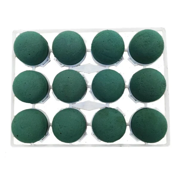 12pcs Mini Floral Foam Holders – Wet & Dry Green Blocks - Image 8