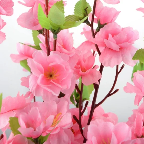 Silk Sakura Flower Bouquet – Artificial Roses for Decor - Image 6