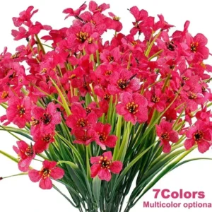 Summer Artificial Flowers – UV Resistant Outdoor Decor