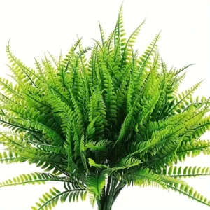 4pcs Faux Boston Ferns – Greenery for Engagement Decor