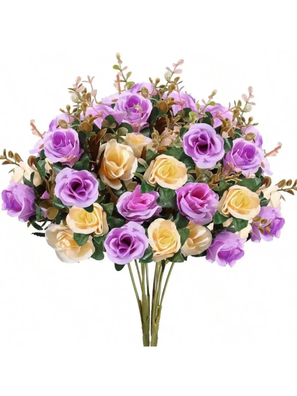 Silk Rose Bouquet for Weddings, Home & Party Decor - Image 12
