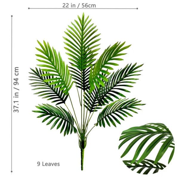 66-125cm Artificial Palm Tree for Home & Garden Decor - Image 15