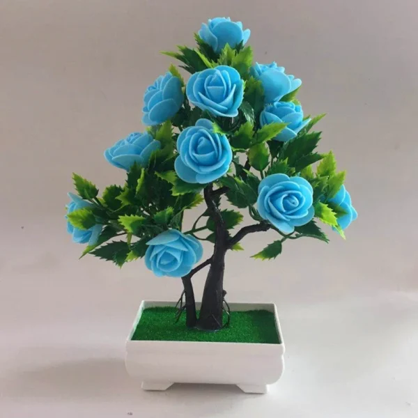 Artificial Potted Flower Bonsai for Home & Party Decor - Image 9