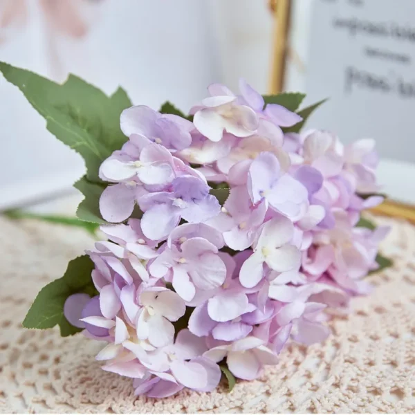YO CHO Silk Hydrangea Bouquet – Birthday Party Decor - Image 15