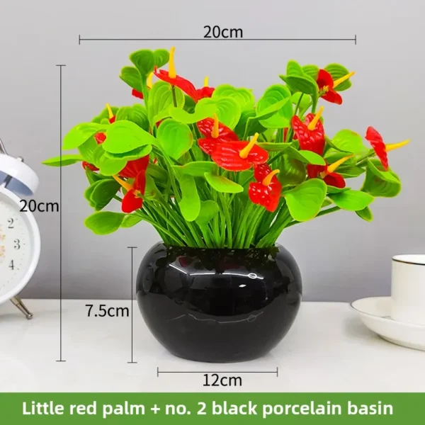 Artificial Succulent Plant – Small Potted Home Decoration - Image 21
