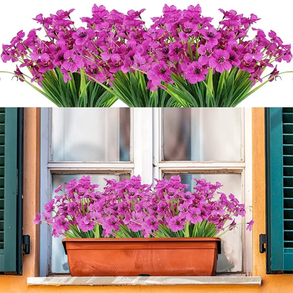 Summer Artificial Flowers – UV Resistant Outdoor Decor - Image 20