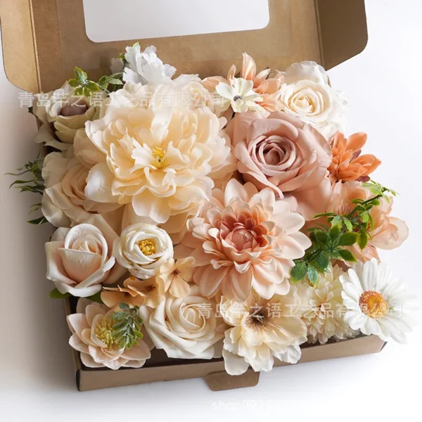 YeeNanee Autumn Terracotta Artificial Flowers Set - Image 21
