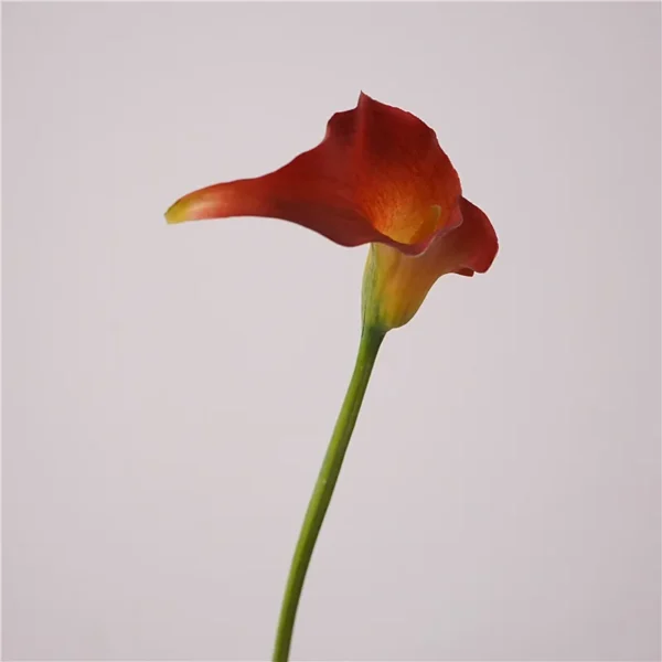 5pcs Real Touch Latex Calla Lily Artificial Flowers Bouquet - Image 8