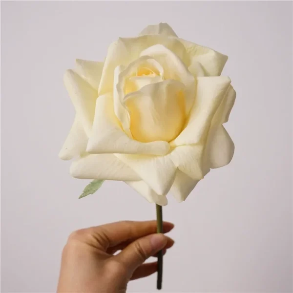10Pc Real Touch Roses – Birthday Bouquet & Decor - Image 7