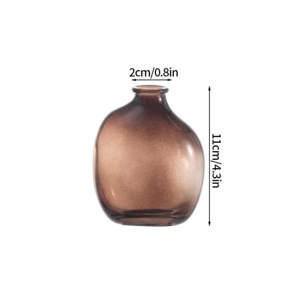 Retro Nordic Transparent Glass Vase for Flowers - Image 11